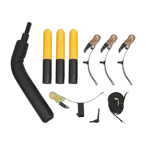 Wing Chun Dummy for Martial Arts Training, Wall Mounted or Portable Wooden Dummy, Interchangeable Spring Arms for Taekwondo Tai Chi Chuan, Tree or Soft Object(Diameter ≥4.72in)