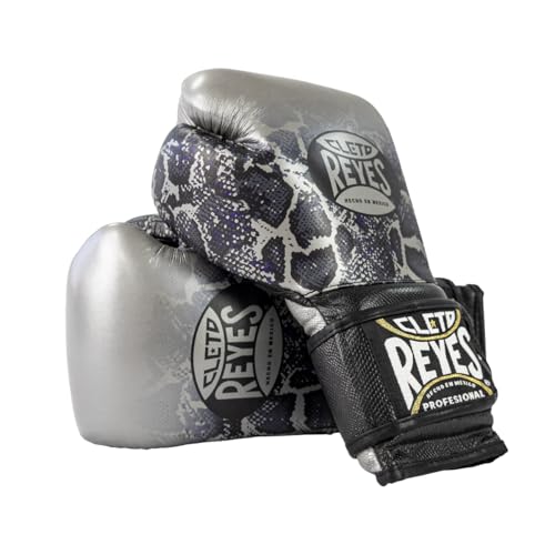 CLETO REYES Training Boxing Gloves with Hook and Loop Closure for Sparring and Heavy Punching Bags, Men and Women, MMA, Kickboxing, Muay Thai - color: Snake, size: 12oz.