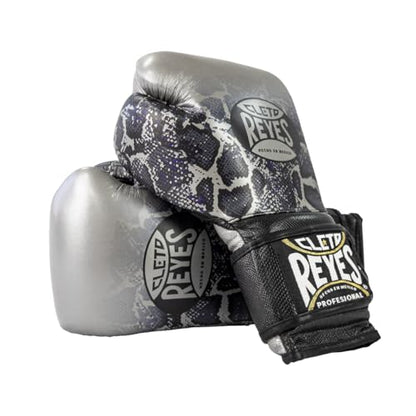 CLETO REYES Training Boxing Gloves with Hook and Loop Closure for Sparring and Heavy Punching Bags, Men and Women, MMA, Kickboxing, Muay Thai - color: Snake, size: 12oz.