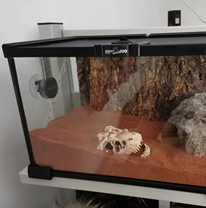 AWXZOM Desert Reptile Decor Skull Fish Tank Decorations Bearded Dragon Accessories Desert Reptile Decor Bearded Dragon Decor, Snake Tank Decor (Cattle+ Dinosaur)