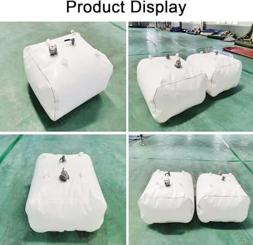 Fuel Bladder Outdoor Petrol Storage Bag, Foldable Transfer Tank Emergency Tanks for Boating Yachting Sailing Ferrying Marine Cruising Trips Motor Sport Racing(1.6*1.2*0.55m/1000L/264gallon) - size: 1.6 x 1.2 x 0.55 m (1000 L)