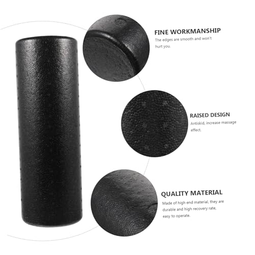High Density Solid Foam Yoga Roller for Muscle Massage and Relief Body and Back Roller for Yoga Shoulder Neck Leg Fitness