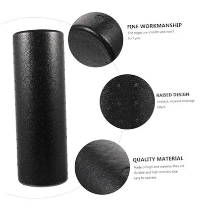 High Density Solid Foam Yoga Roller for Muscle Massage and Relief Body and Back Roller for Yoga Shoulder Neck Leg Fitness