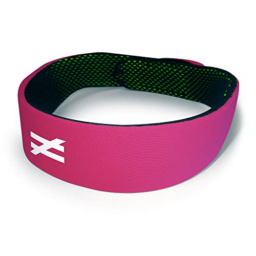 Unequal Halo 1 – 6mm Protective Headgear with Military-Grade Patented Composite, Coated Aramid Fabric - color: Dark Pink, size: Large-X-Large