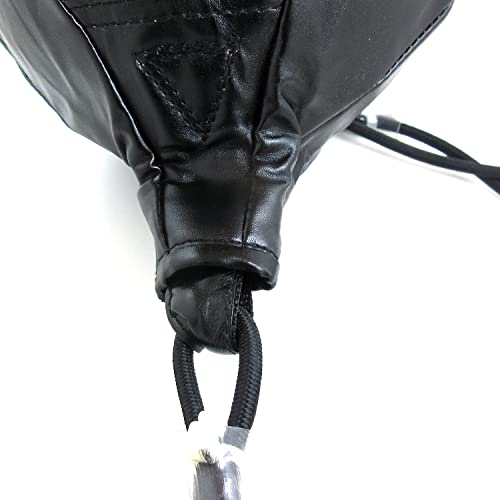 1 PU Leather Double End Boxing Punching Bag and 1 Boxing Reflex Ball with Headband