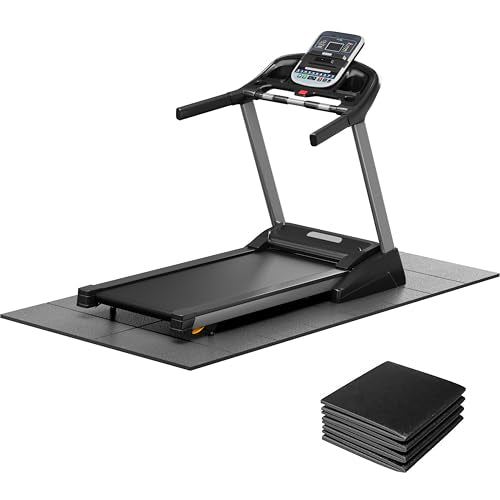 Stepwaver Treadmill Mat for Floor & Carpet Floors, 63" × 30", 0.2" Thick Non-Slip Treadmill Mat for Carpet, Mat for Under Treadmill on Carpet Hardwood Floors - size: 63"L x 30"W x 0.2"Th