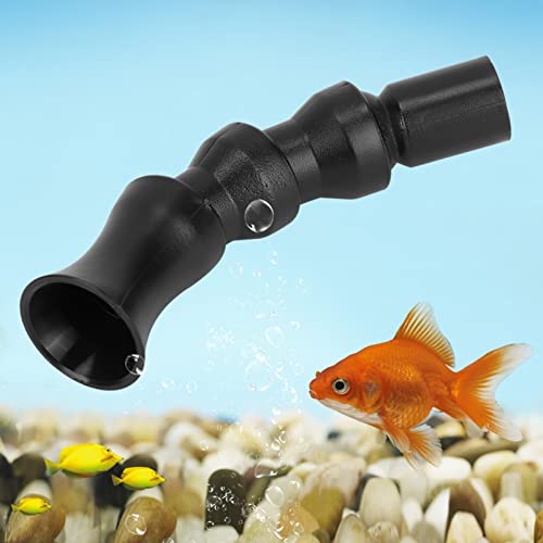 Aquarium Duck Flat Nozzle, Flexible 360°Rotatable Water Outlet Plastic Aquarium Water Outlet Nozzle Pipe End Outflow Pump End Plumbing Fitting(25mm-Tornado) - size: 25mm Tornado emerges from water