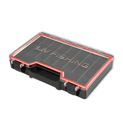 LIV Fishing Bait Bunker 3700 Tackle Box - Waterproof, Locking Dividers