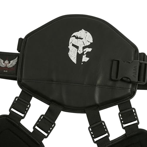 Victorbudo Leather Boxing Muay Thai MMA Training Kickboxing Body Armour Vest Body Protector Belly Pad