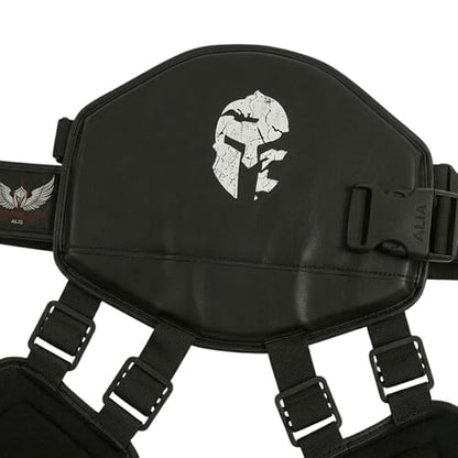 Victorbudo Leather Boxing Muay Thai MMA Training Kickboxing Body Armour Vest Body Protector Belly Pad