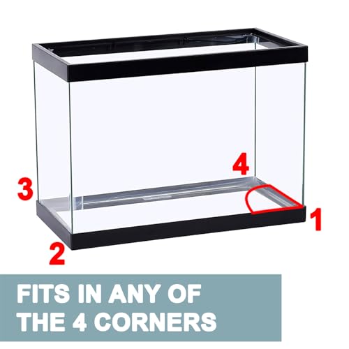 Corner Shrimp Guard to Prevent Predator Fish. Ultimate Breeding Protection for Shrimp in Betta Tank. Enhance Tank Harmony, 3.5" Diameter