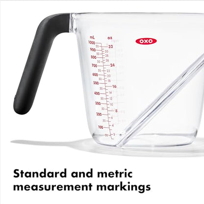 OXO Good Grips 4-Cup Angled Measuring Cup - size: 4 Cup