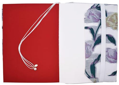 BLBMH 10x7 Fabric Book Covers for Hardcover Paperbacks Bible - Tulip - color: Tulip