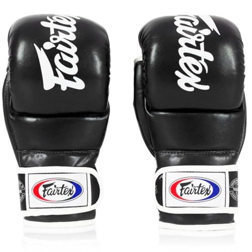 Fairtex FGV18 Boxing Gloves with Deodorizer Inserts | Lightweight, Shock Absorbent Gloves for Muay Thai, MMA | Moisture & Odor Control for Fresh, Long-Lasting Gear