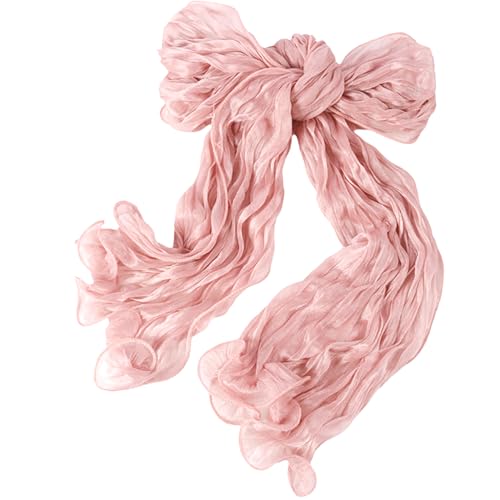 Premium Hijab Head Scarf Shawl Wrap for Muslim Women Lightweight Scarf for women - color: 09~bright Pink