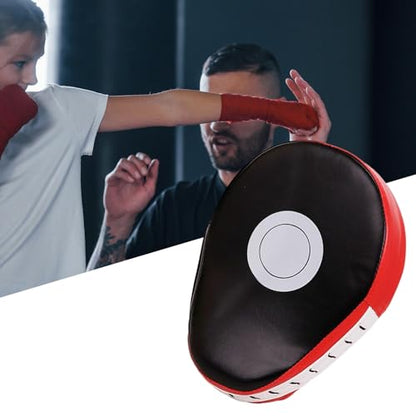Boxing Pads Training Martial Arts Strike Pad Kick Shield Adult Punching | Boxing Training Pads for Jiu-jitsu Kali Thai Karate Home Gym Club Boxing Equipment - color: Red