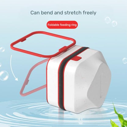 Magnetic Fish Tank 2-in-1 Clean Brush & Feeding Ring Eco Care Kit Aquarium Dirt Remover for Small Glass