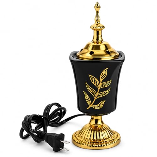 Garneck Electric Incense Burner Bakhoor Oud Burner Plug in Aroma Censer