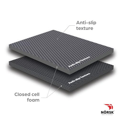 Reversible Exercise Mats 3/4" Thick EVA Interlocking Foam Tiles, Perfect Home Gym Flooring, 4 Tiles & 8 Trim Pieces, 16 Sq. Ft. 24"x24", Gray/Black - color: Gray/Black, size: 4 Tiles - 16 Sq. Ft.