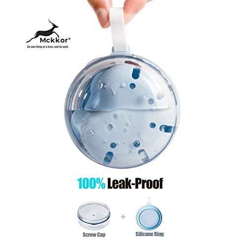 Retainer Case, Retainer Cleaner Case, Definitely No-Leak Denture Case Denture Bath Box for Traveling Perfectly, Denture Cup with Strainer & Mirror(Blue) - color: Blue