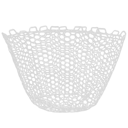 Alwonder Fishing Nets Silicone Replacement Netting, Clear Black Fly Ice Fishing Net Landing Kayak Nets Without Handle for Freshwater Saltwater Foldable Soft Flexible Trout Net Silicone Mesh - color: Clear, size: 3525