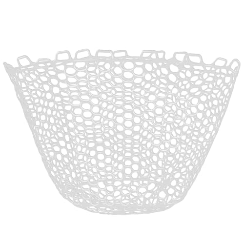 Alwonder Fishing Nets Silicone Replacement Netting, Clear Black Fly Ice Fishing Net Landing Kayak Nets Without Handle for Freshwater Saltwater Foldable Soft Flexible Trout Net Silicone Mesh - color: Clear, size: 4025