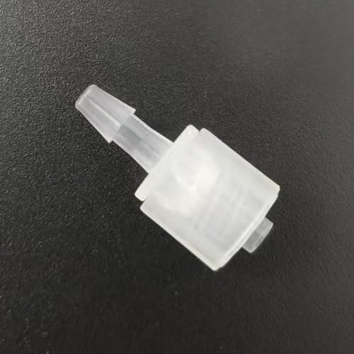 Moveable Male Luer Lock Connector × Hose Barbed Adapter for Laboratory Biochemical Analytical Instruments Food Machinery 50PC/PK (for 1/8'' Hose ID, PP) - size: for 1/8'' Hose ID, PP