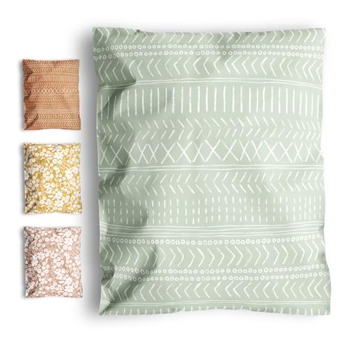 Poly Mailers 10x13 Inch 500 Pack Medium Shipping Bags Strong Thick Mailing Envelopes | Self Sealing Adhesive | Waterproof & Tear Resistant | Small Business Packaging for Clothing - Boho Green - color: Green, size: 10x13 (500 Pack)