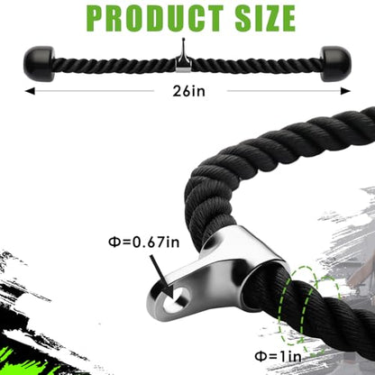 Double D Row Handle LAT Pulldown Attachments, 1.3 Inch Diameter Big Comfort Rubber Grip V Bar Attachmentt for Cable Machine Home Gym Accessory - color: Black Three Set