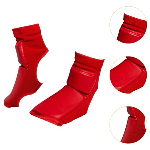 Yiju Boxing Foot Protector Gear Training Sparring Gear Non Slip Impact Resistant Foot Guard Foot Pads for Wrestling Punching Bag
