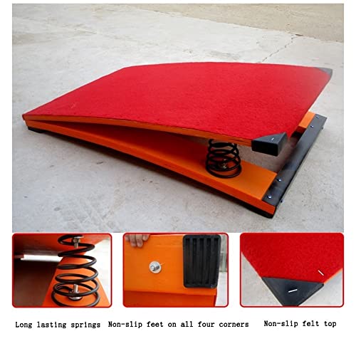 Gymnastics Junior Springboard, Kids Vault Springboard 2 Springs Children Beginner Springboards, Indoor Outdoor Home Floor Sport Equipment for Vaulting Training