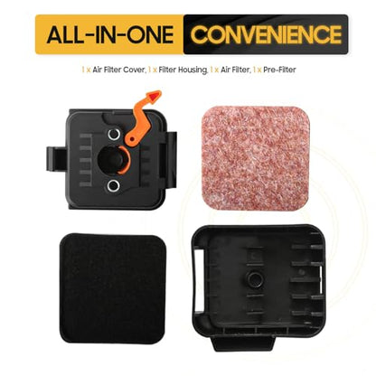 Seentech Air Filter Cover Housing Assembly For Stihl FS75 FS80 FS85 KM85 KR85 KW85 BG75 HT70 HT75 HL75 HS75 HS80 HS85 FC75 FC85 FR85 Brushcutters Trimmers - Replaces 4137-141-0500 4137-140-2801…
