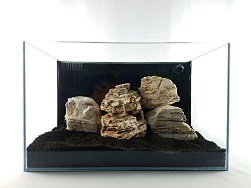Lifegard Aquatics Aquascaping Crema Pagoda Rock Kit – Decorative Aquarium Rocks, Fish Tanks – 10 Gallon Kits - size: 10 Gallons, style: Crema Pagoda Rock