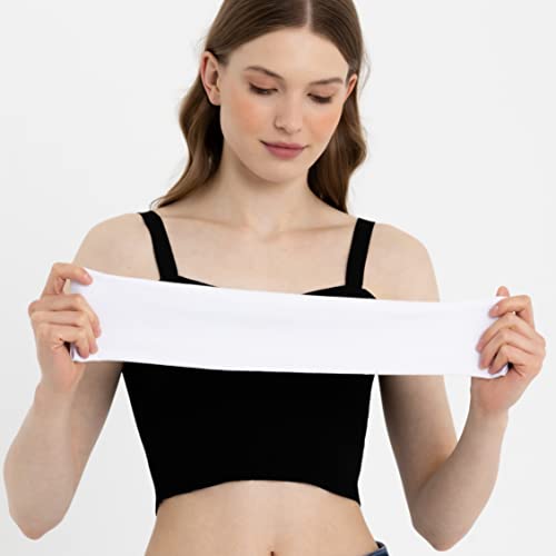 Causa Forcia Unisex Arm Warmers Arm Sleeves for Women and Men Made in Turkey - color: White