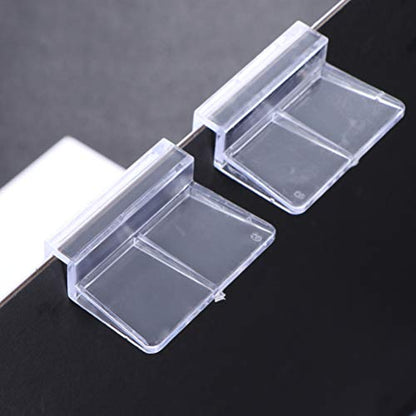 balacoo 20pcs Fish Tank Cover Support Fish Tank Bracket Aquarium Bracket Aquarium Support Fish Tank Cover Frame Fish Tank Rack