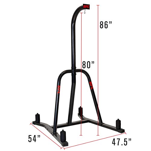 UFC Single Station Stand Heavy Bag Stand for MMA Boxing Punching Bag