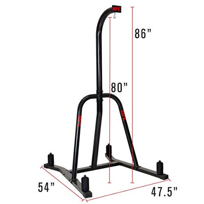 UFC Single Station Stand Heavy Bag Stand for MMA Boxing Punching Bag