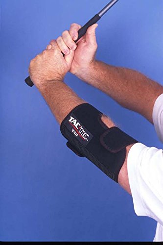 Tac Tic 2 Piece Wrist Over Glove & Elbow Bundle Golf Swing Training Aid Tactic