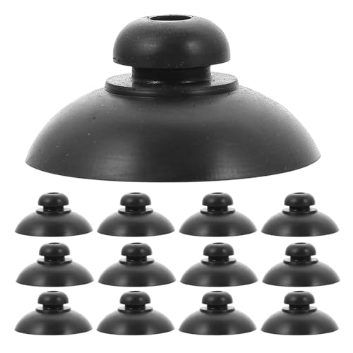 ibasenice 50pcs Fish Tank Air Pump Suction Cups - Aquarium Pump Overhead Line Tube Fixing Tools - Fish Tank Setup Supplies for Home
