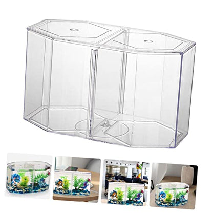 VICASKY Multi-Function Isolation Box for Fish Breeding and Incubation Tank for Sick Aggressive Fish Aquarium Divider for Easy Installation and Cleaning