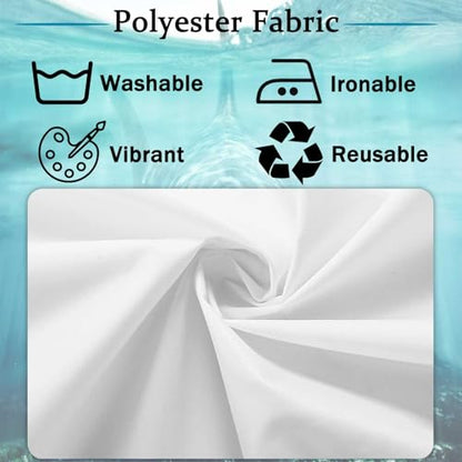 Shark Under The Sea Backdrop 10x7ft Fabric Underwater World Backdrops for Photography Ocean Coral Reef Shallows Aquarium Background Theme Party Decorations Banner Birthday Photo Studio Props - size: 10x7FT