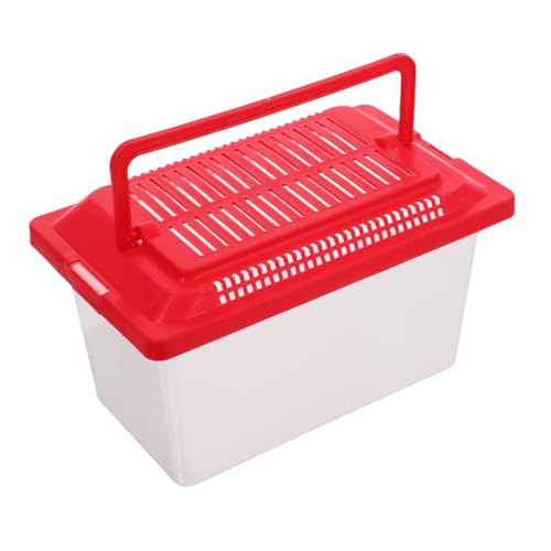 BESPORTBLE Portable Fish Tank Handheld Turtle Box for and Pets Lightweight Leakproof Transport Container for Outdoor Adventures and Travel