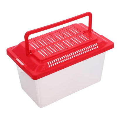 BESPORTBLE Portable Fish Tank Handheld Turtle Box for and Pets Lightweight Leakproof Transport Container for Outdoor Adventures and Travel