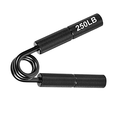 Adjustable Grip Strengthener for Enhanced Hand and Arm Training - Maximize Your Strength - color: Black 250lb