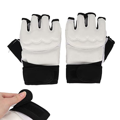 Taekwondo Sparring Gloves Professional Adult Kid Breathable Punch Bag Training Kickboxing Gloves, for Sparring Martial Arts Boxing Training for Adults and Kids (M) - size: Medium