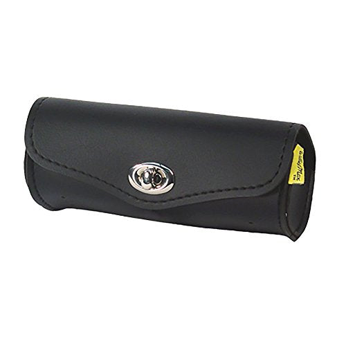 Dowco Willie & Max 59511-00 Revolution Series: Synthetic Leather Motorcycle Handlebar Bag, Black, Universal Fit - size: Universal Fit