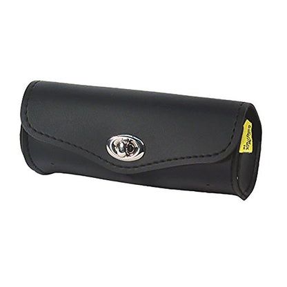 Dowco Willie & Max 59511-00 Revolution Series: Synthetic Leather Motorcycle Handlebar Bag, Black, Universal Fit - size: Universal Fit