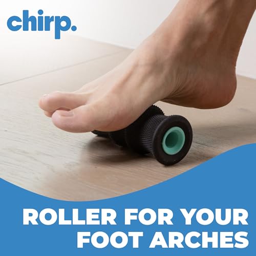 Chirp Foam Roller for Back & Neck Relief, 2-Inch Mint | Foot Roller, Foam Roller for Feet and Arches, Plantar Massage, Muscle Recovery, Compact 2 Inch - size: 2" - Deep Tissue