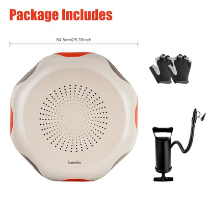 Punching Bag for Adults, Sunchic 2026 New Boxing Machine with Boxing Gloves and Air Pump, No Stand Required, Wall-Friendly Design,The Faster You Punch, the Stronger the Suction to the Wall