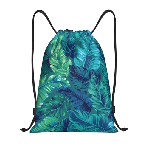 Gianlaima Drawstring Backpack Gym draw string bag For Men Women - color: Black16